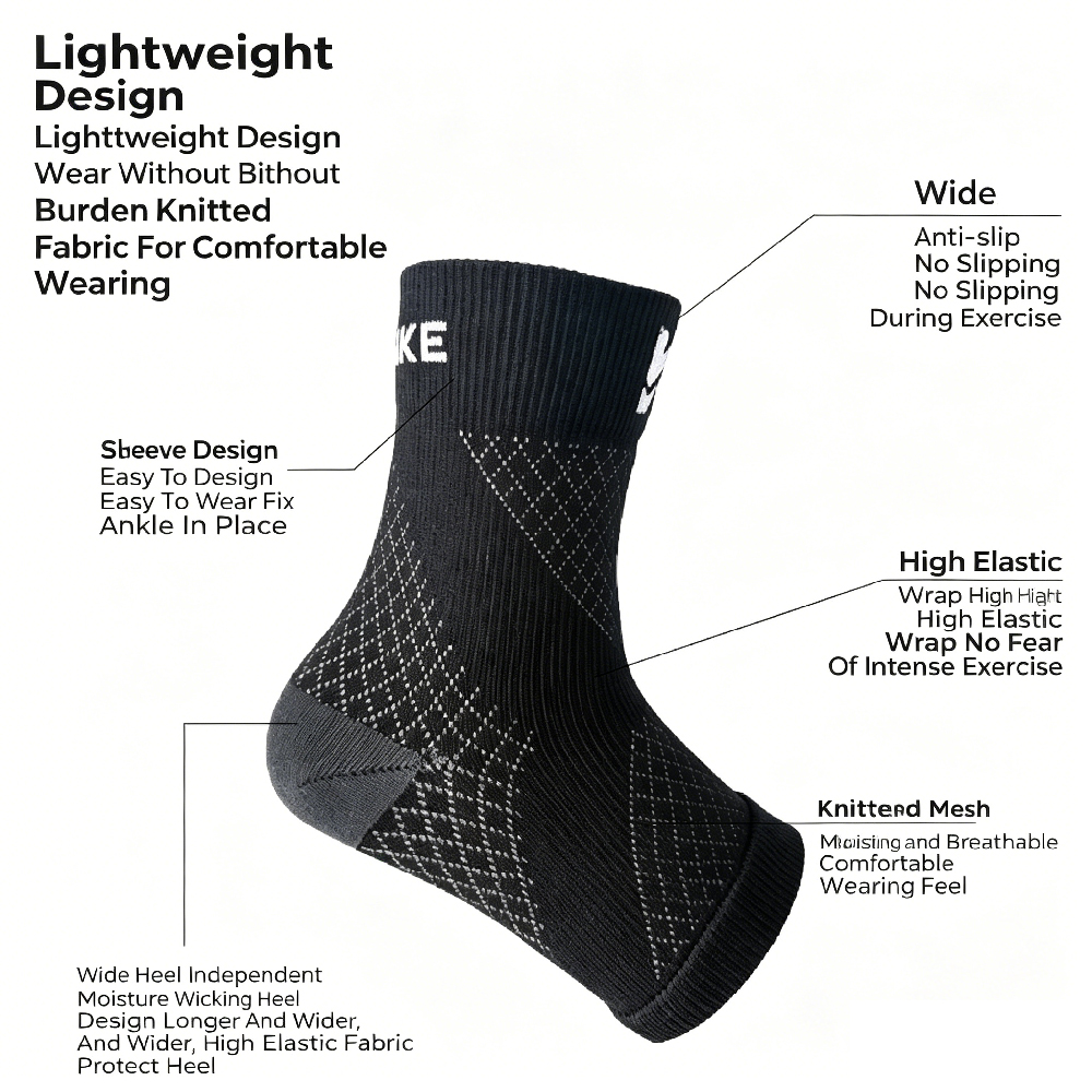 1Pair Ankle Brace Compression  - Ankle Brace Sock review and price