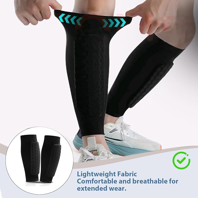 1 Pair of Soccer Shin Guards S - Compression Sleeve Calf review and price