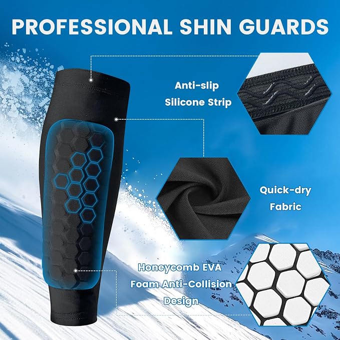 1 Pair of Soccer Shin Guards S - Compression Sleeve Calf review and price