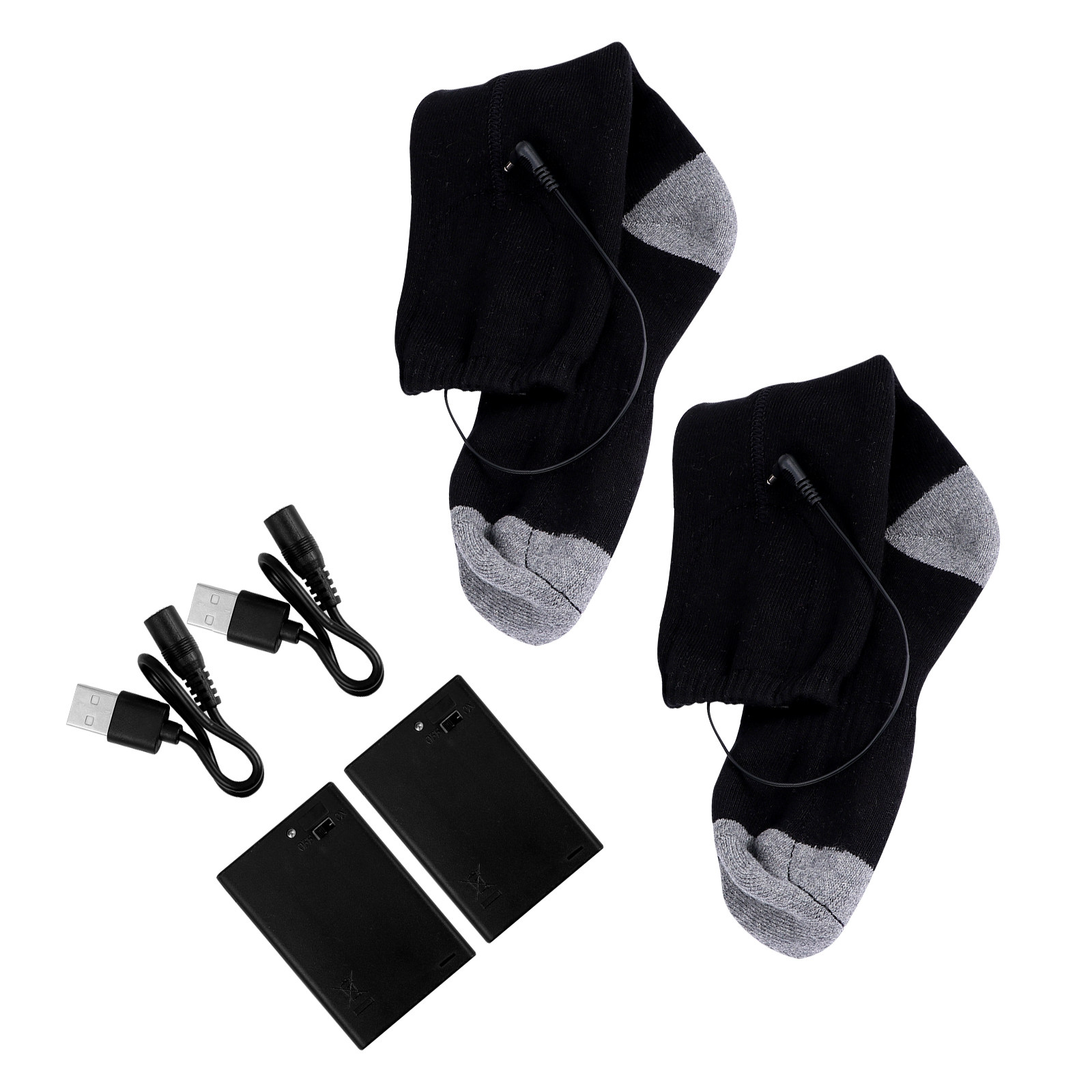1Set Heated Socks USB Electric - Thermal Sock Winter review and price
