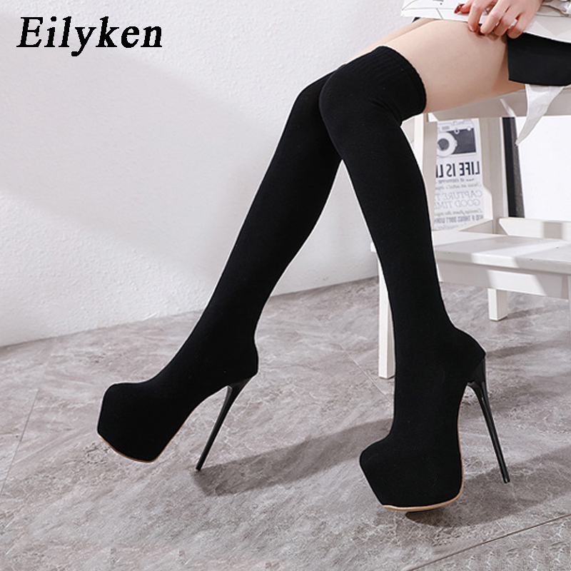 Eilyken Fashion Platform Stret - Knee High Sock Women review and price