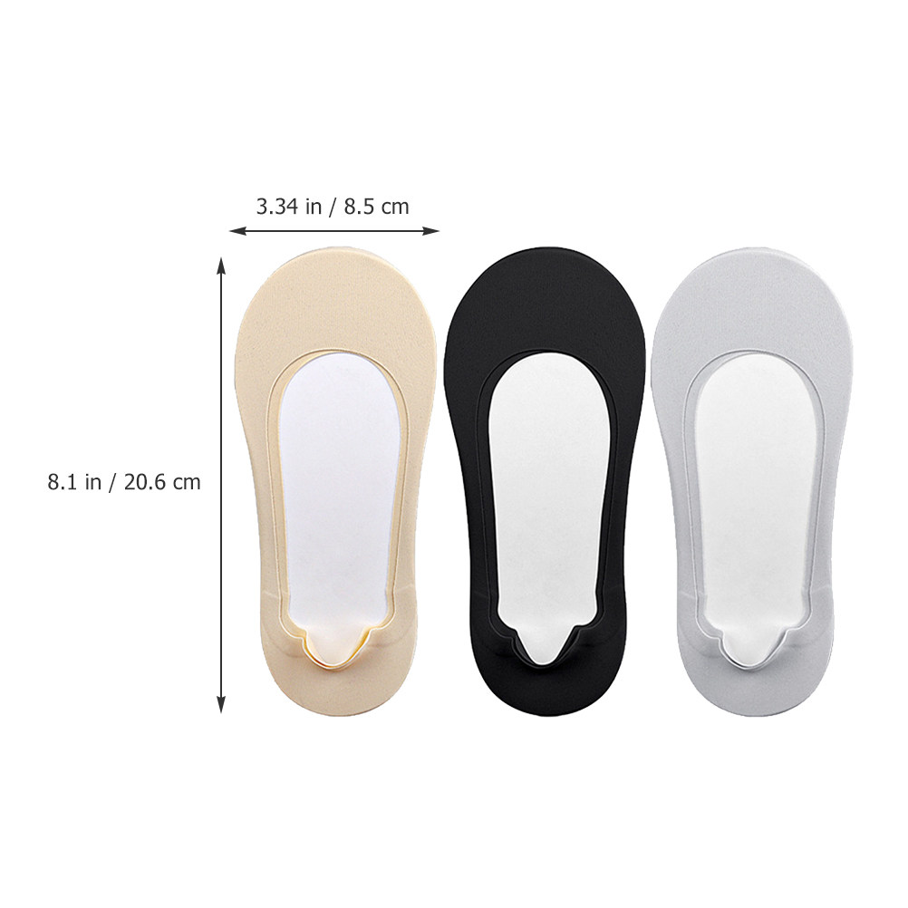 3Pairs Low Cut Invisible Socks - Invisibility Sock Loafer review and price