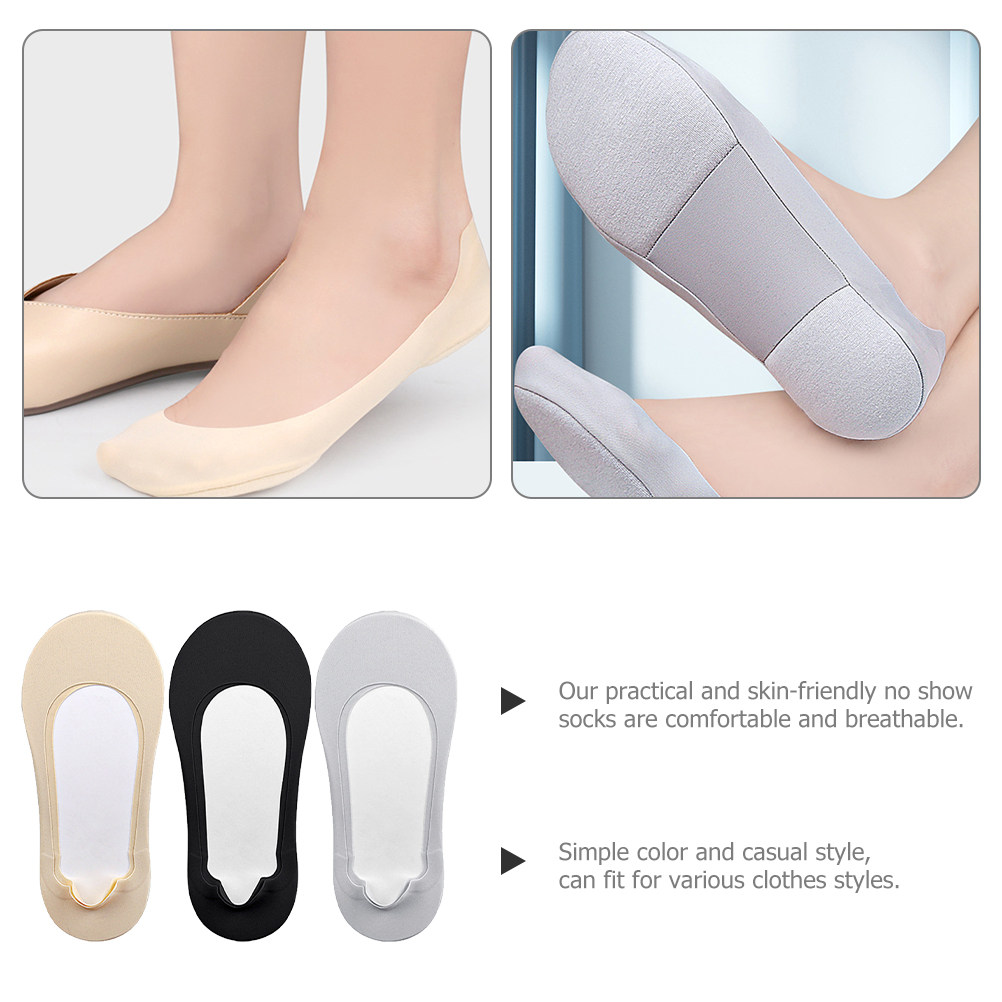 3Pairs Low Cut Invisible Socks - Invisibility Sock Loafer review and price