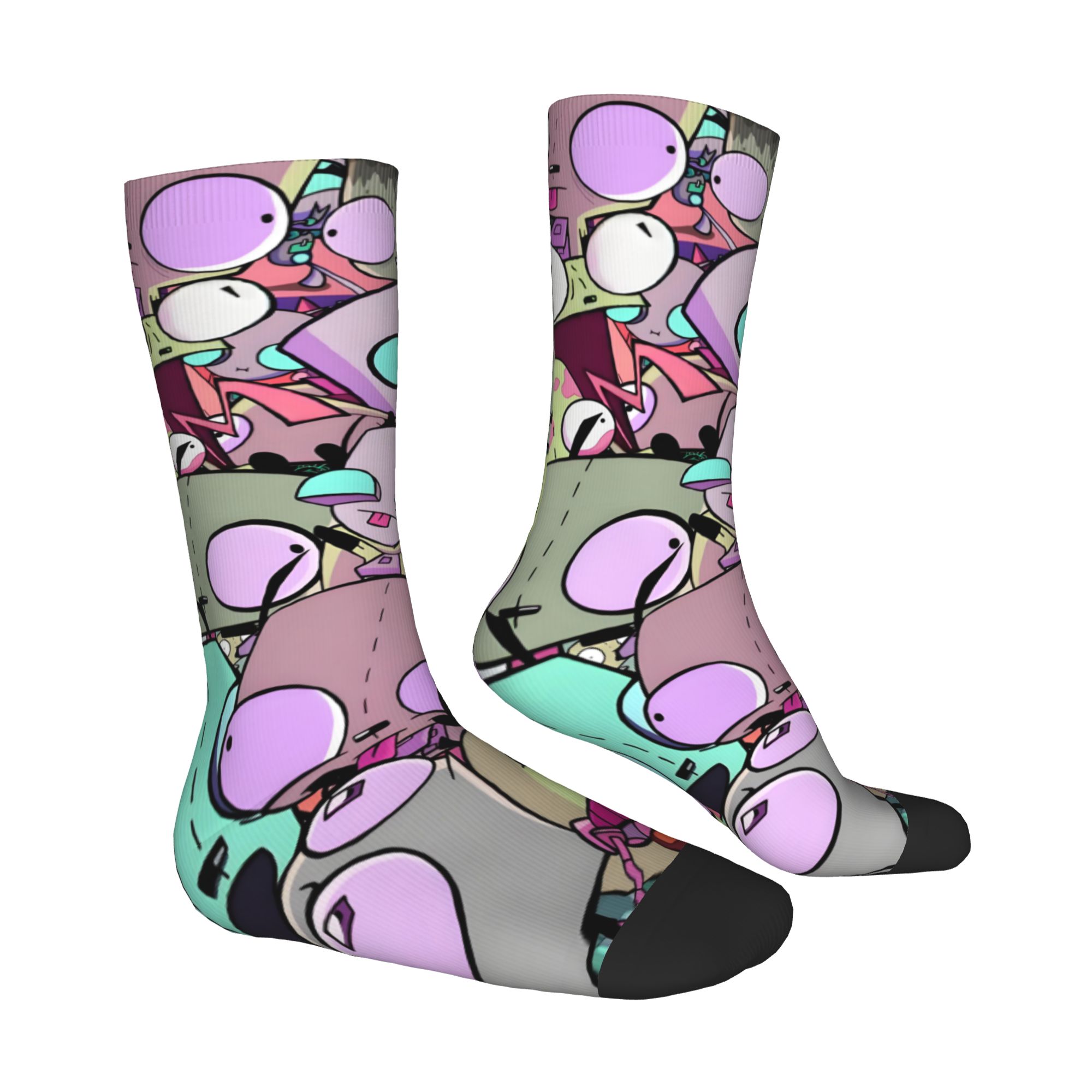 Custom I-Invader Z-Zim Cartoon - Dress Sock Men review and price