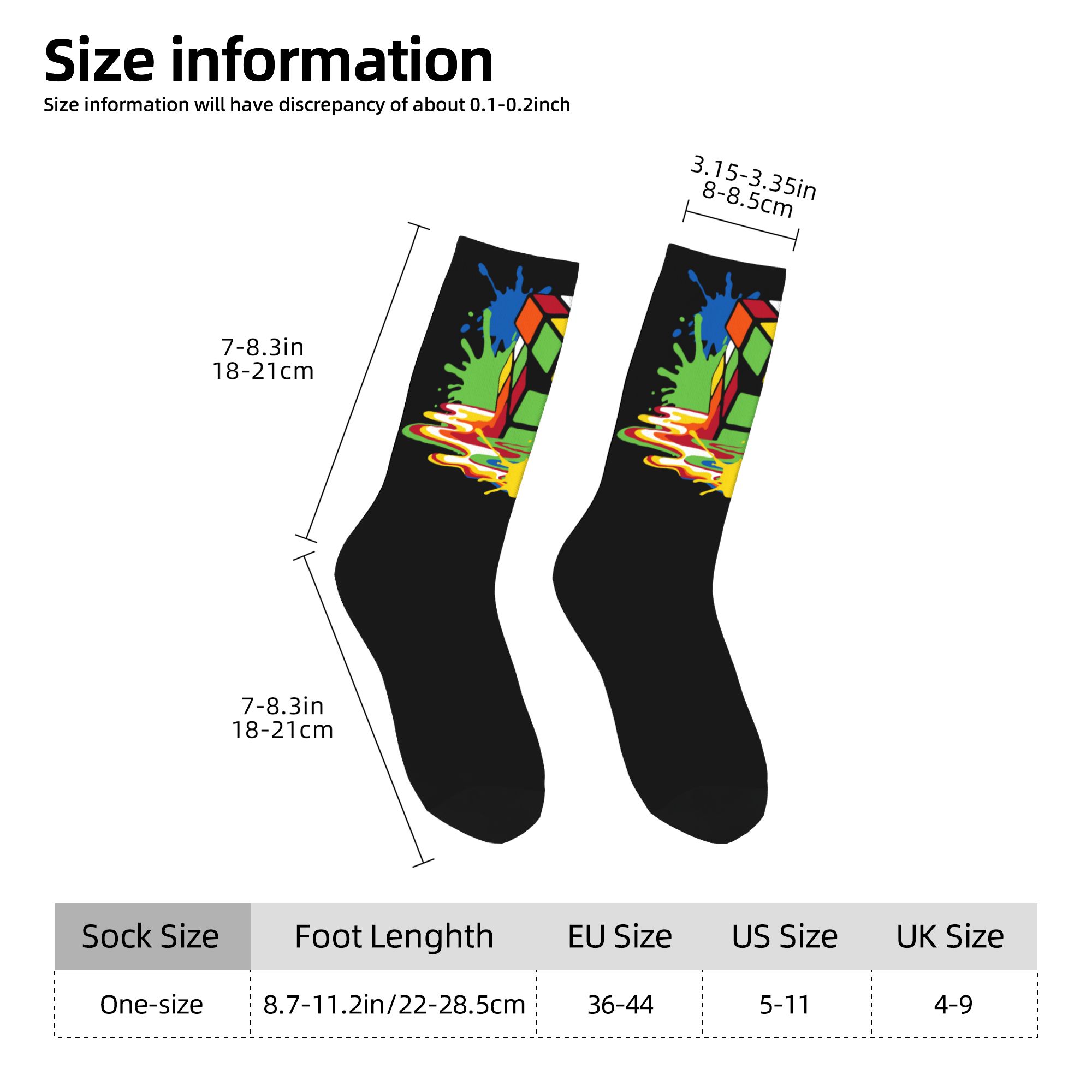 Custom Melting Rubiks Cube Men - Dress Sock Men review and price