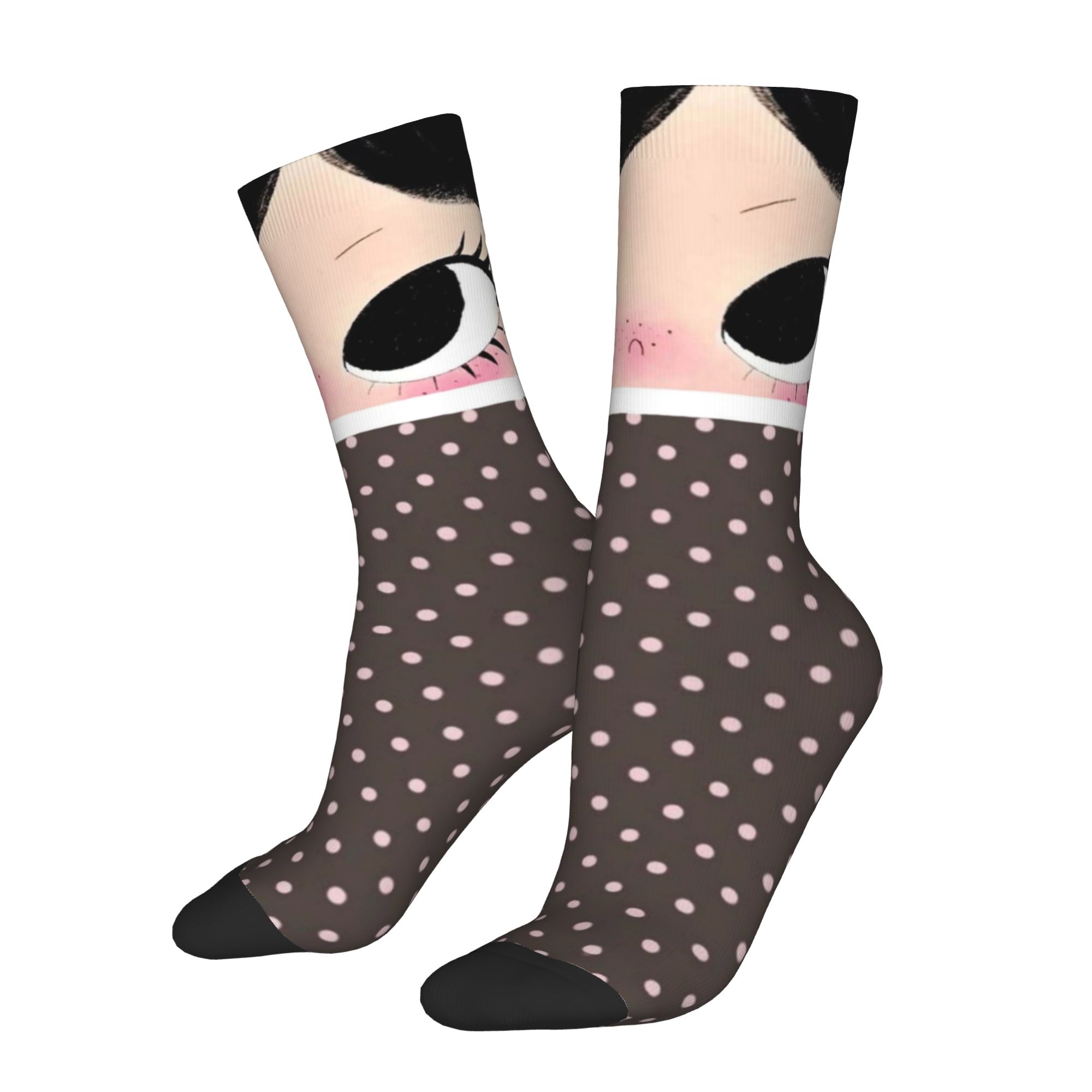 Custom Big Eyes Girl Comic Men - Dress Sock Men review and price