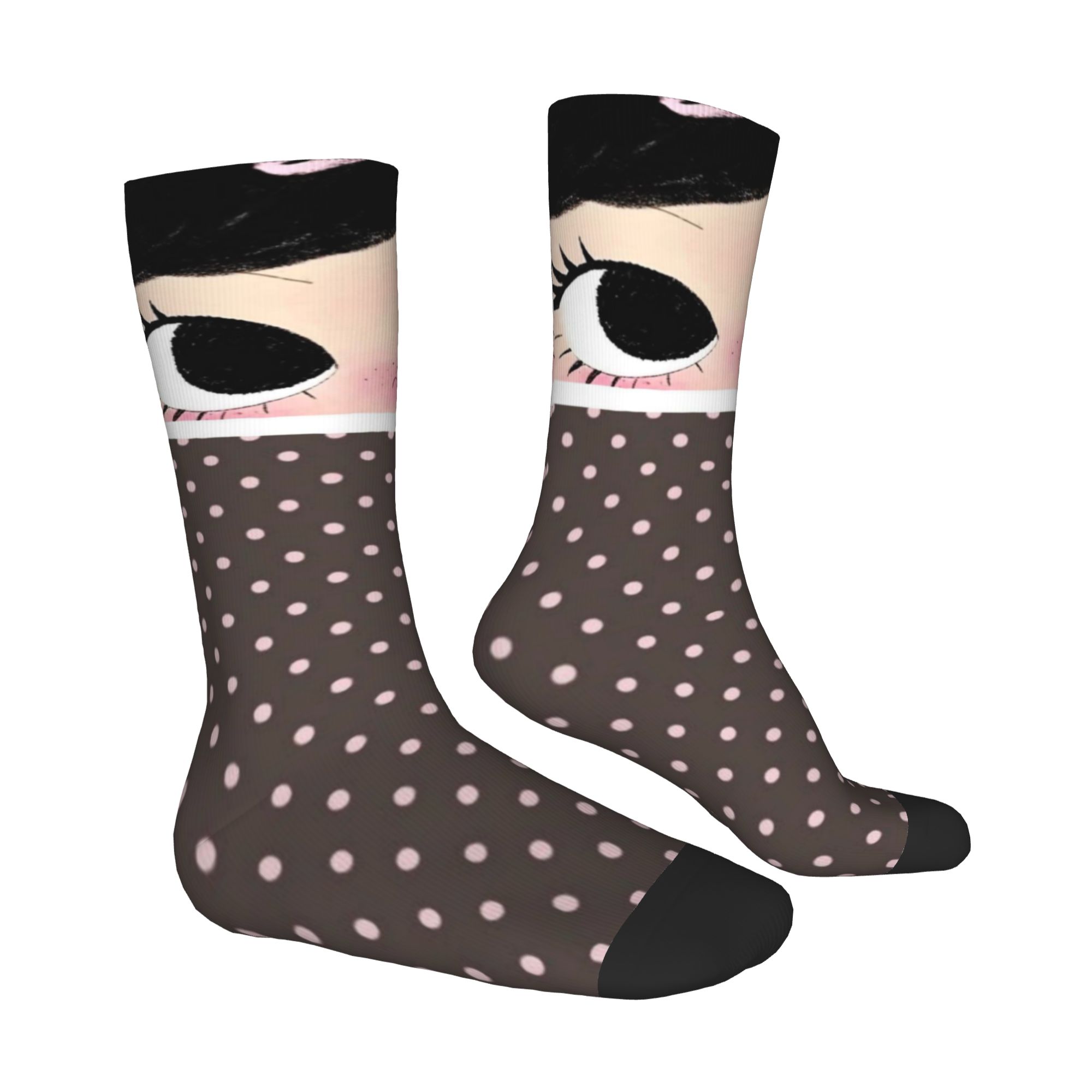Custom Big Eyes Girl Comic Men - Dress Sock Men review and price