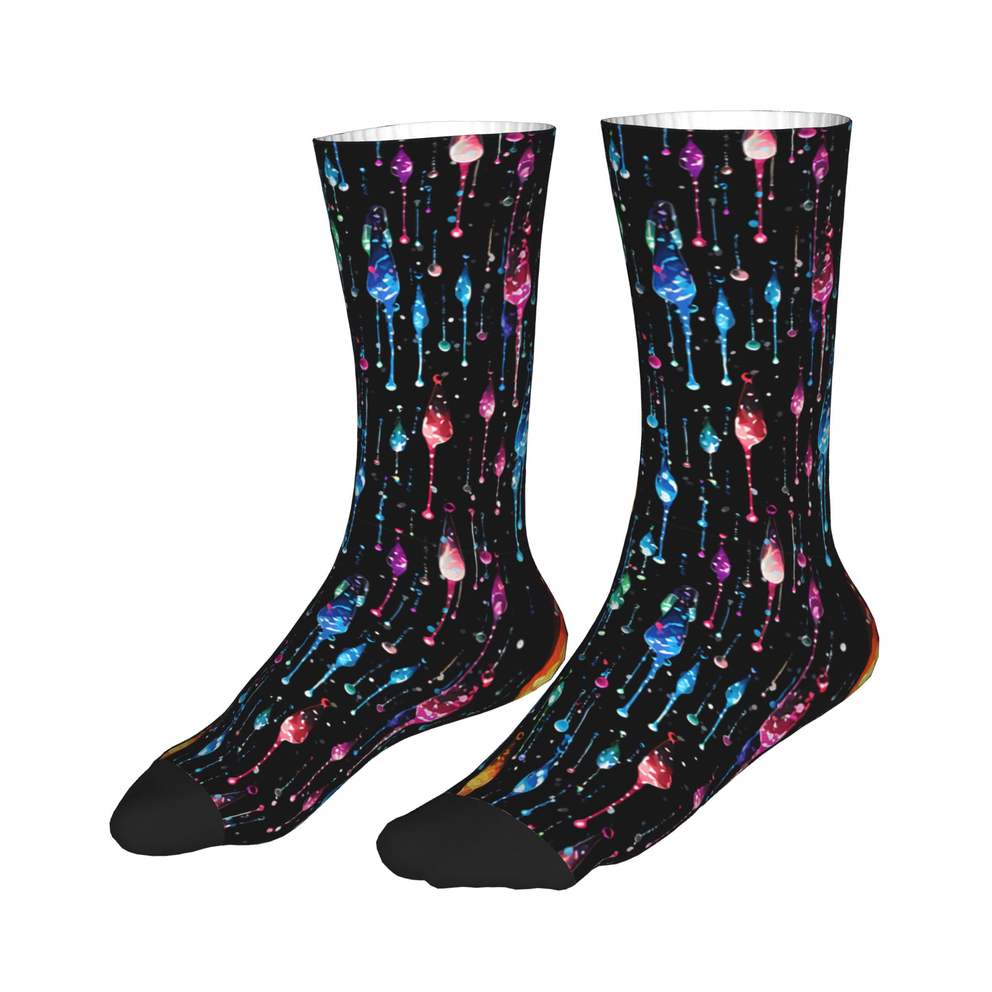 Dripping Rainbow Liquid Patter - Dress Sock Men review and price