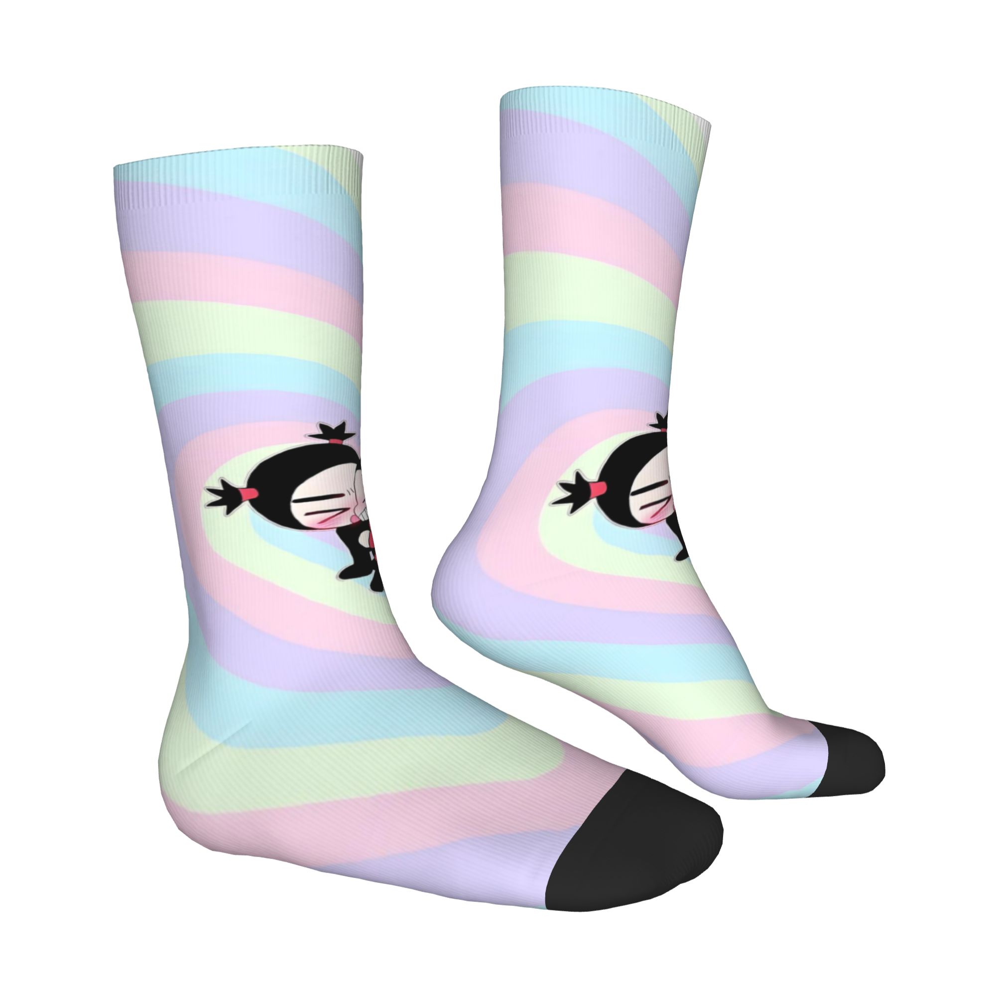 Custom Cute Cartoon P-Pucca Fi - Dress Sock Men review and price